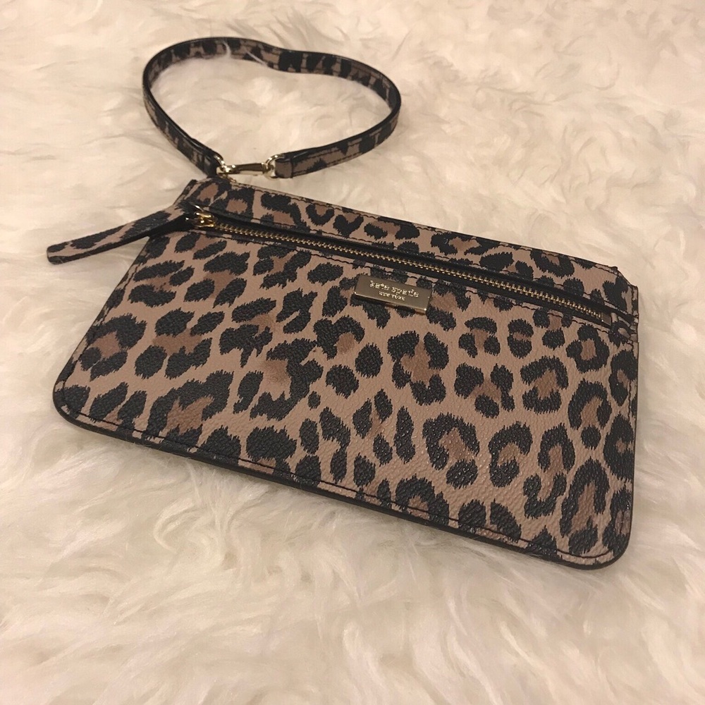 Kate Spade Leopard Wristlet - Picture 7 of 7